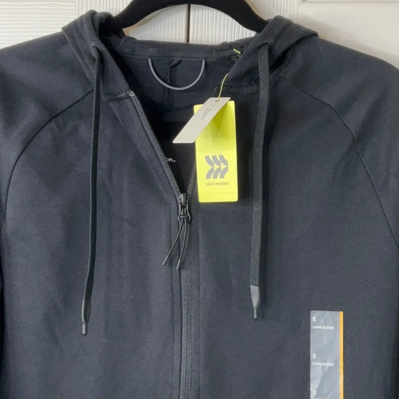 All In Motion - Men's Cotton Fleece Full Zip Hooded
Sweatshirt Size S - Picture 3 of 11